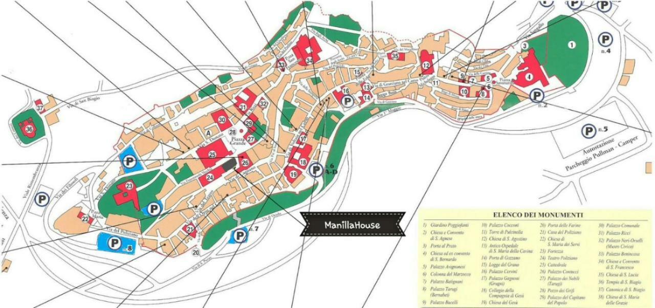 Manillahouse Hotel Montepulciano Exterior photo